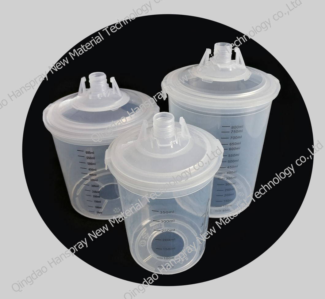 Paint Measuring Cups and Spray Gun Cup with Good Quality for Car Body Repair