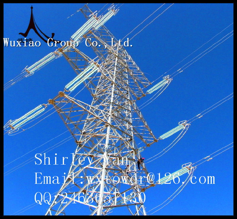 High Quality Power Transmission Lattice Steel Tower
