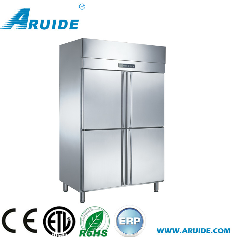 Commerical High Quality Four Doors Upright Refrigerator (D1.0L4FB)