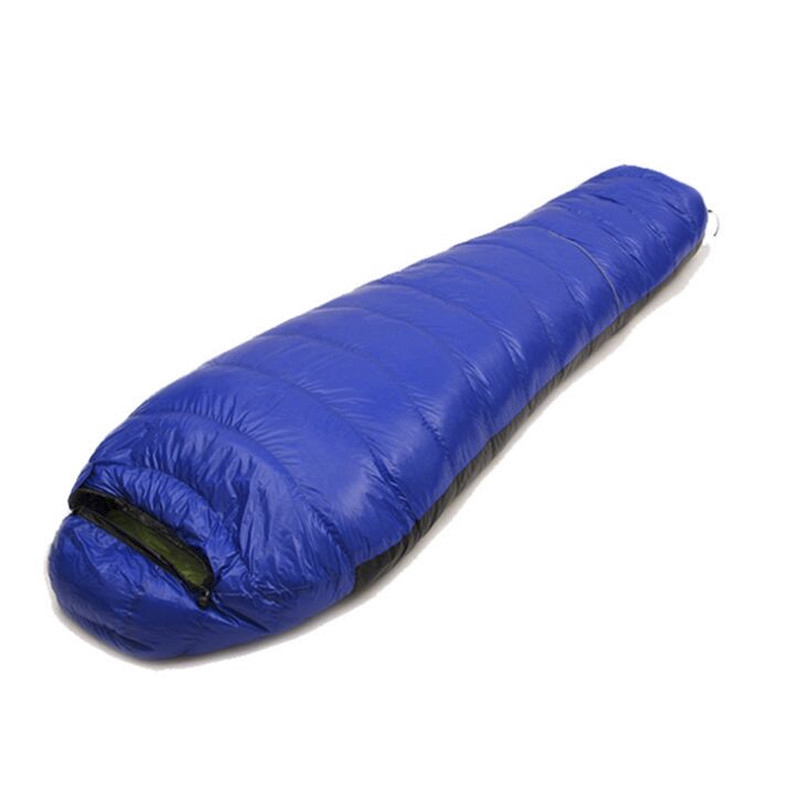 Camping Duck Down Adult Mummy Waterproof Sleeping Bag