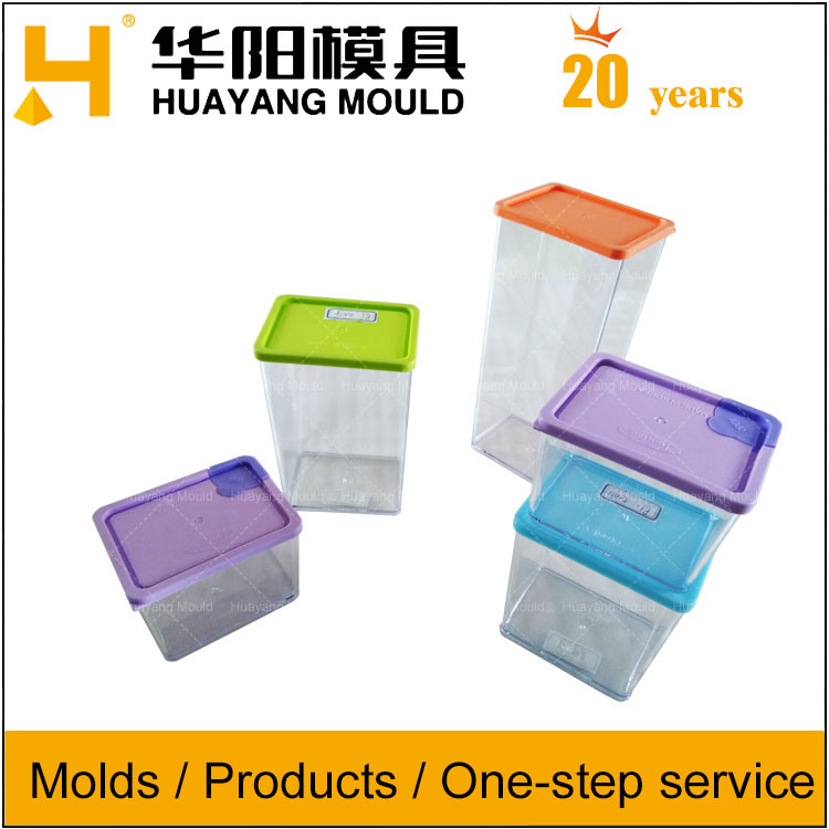 Plastic Stacking Food Seasoning Storage Container Moulds/Molds