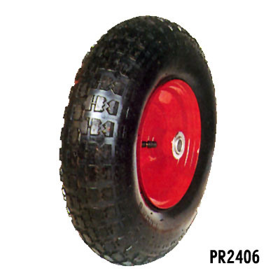 2.50-4 Pneumatic Wheel Barrow Rubber Tire Trolley Wheel