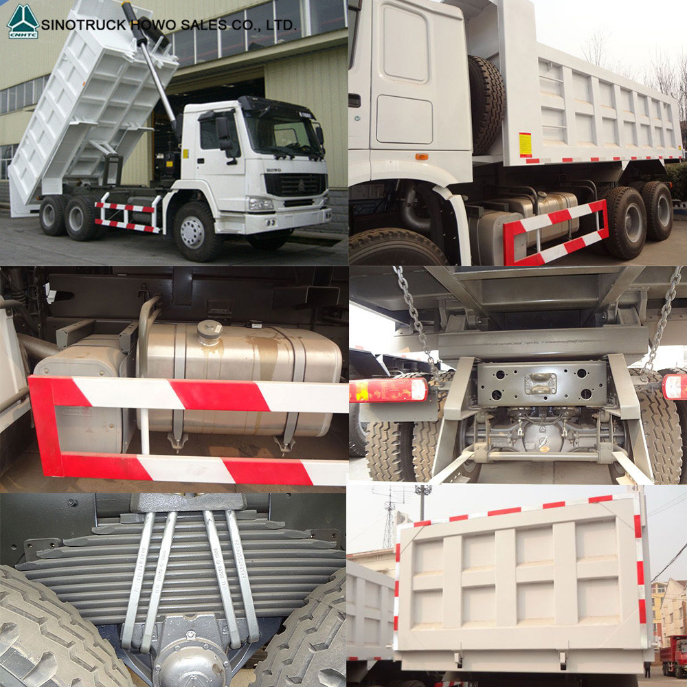 China Heavy Duty 371HP HOWO Dump/Tipper Truck