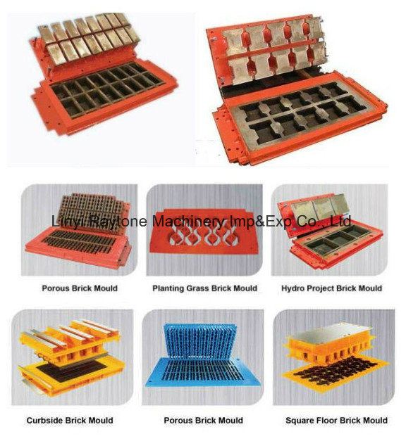 Qtf3-20 Concrete Interlock Color Paver brick Making Machine Paver brick Forming Machine