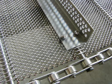 Spray Egg Wire Mesh Conveyor Belt