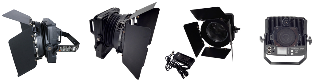 High Brightness Compact Kit Daylight Fresnel LED Stage Light