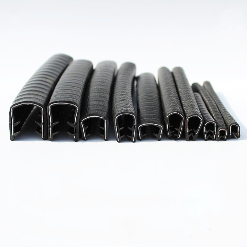 U Shape Plastic Rubber Edge Trim Seal Strip