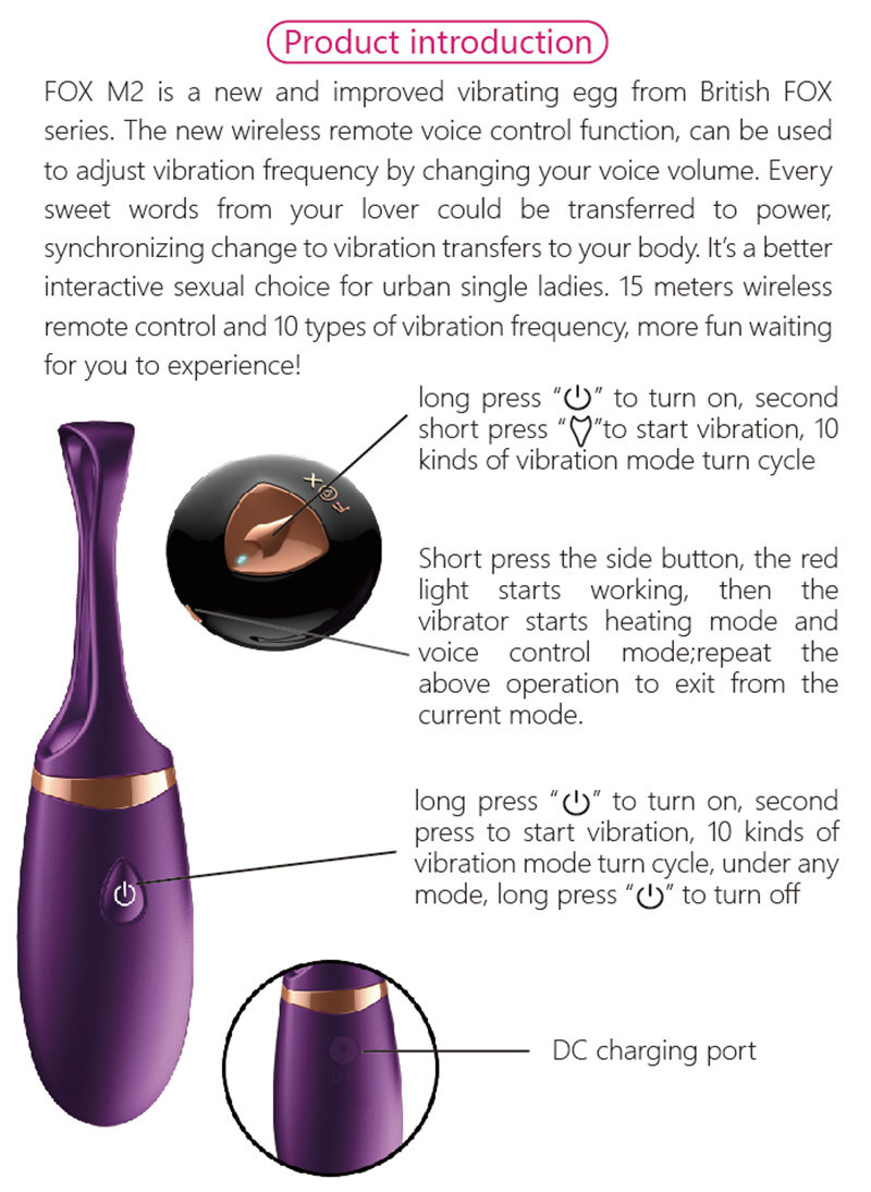 Wireless Voice Control Vibrating Egg Sex Toys for Women Waterproof 10 Mode G-Spot Vibrator Massager Sex Products Adult