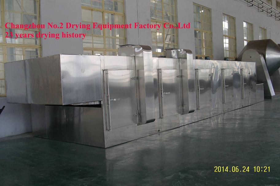 Single Layer Conveyor Mesh Belt Dryer, Belt Drying Machine
