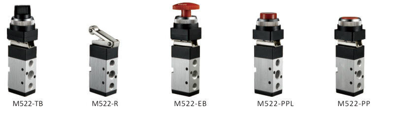M522 Series Pnematic Mechanical Valve (M522-01)