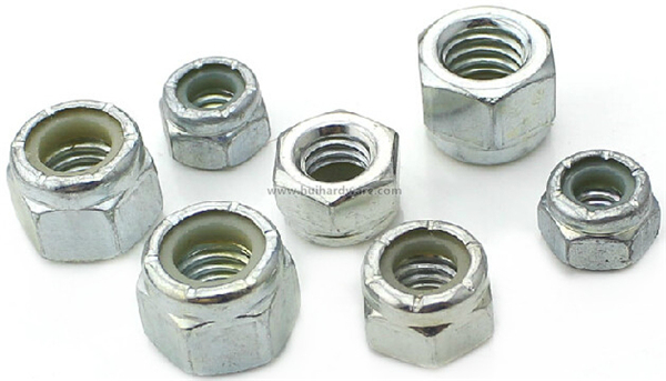 ANSI/ASME B 18.2.2 Steel Hexagon Nylon Lock Nuts