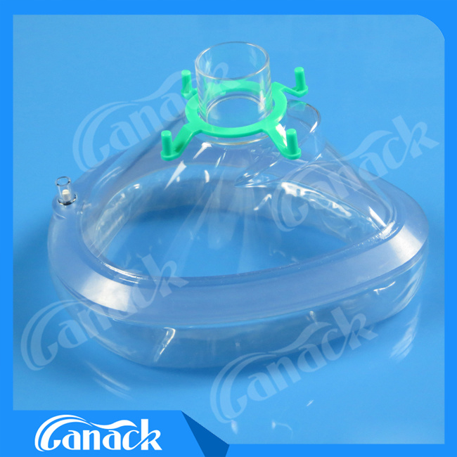 PVC Medical Disposable Anesthesia Mask with Ce. ISO