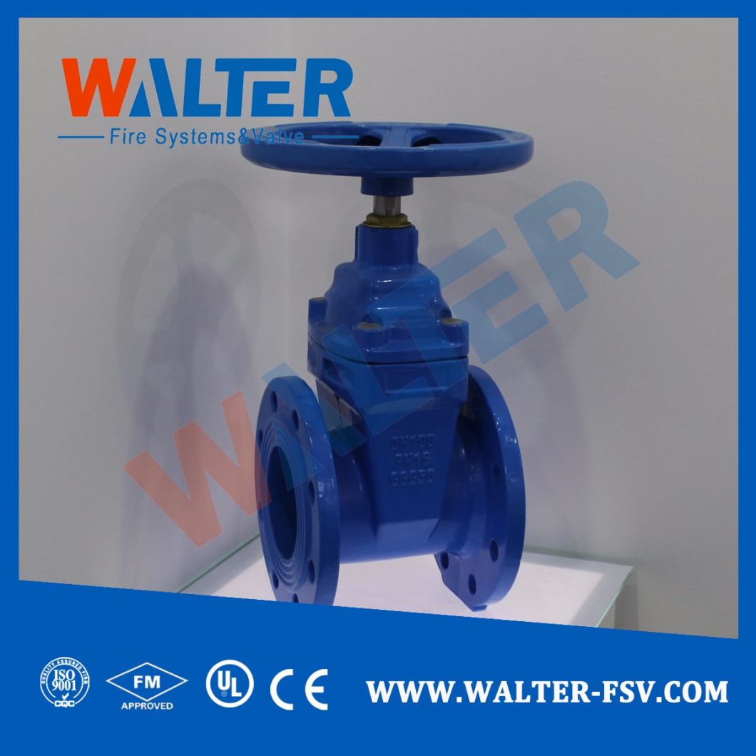 Resilient Seat Nrs Gate Valve for Water