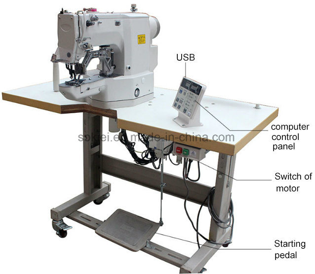 Brother Juki 430d Computer Controlled Bartacking Industrial Sewing Machine