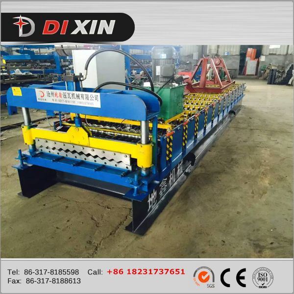 Dx Corrugated Sheet Metal Roof Making Machine