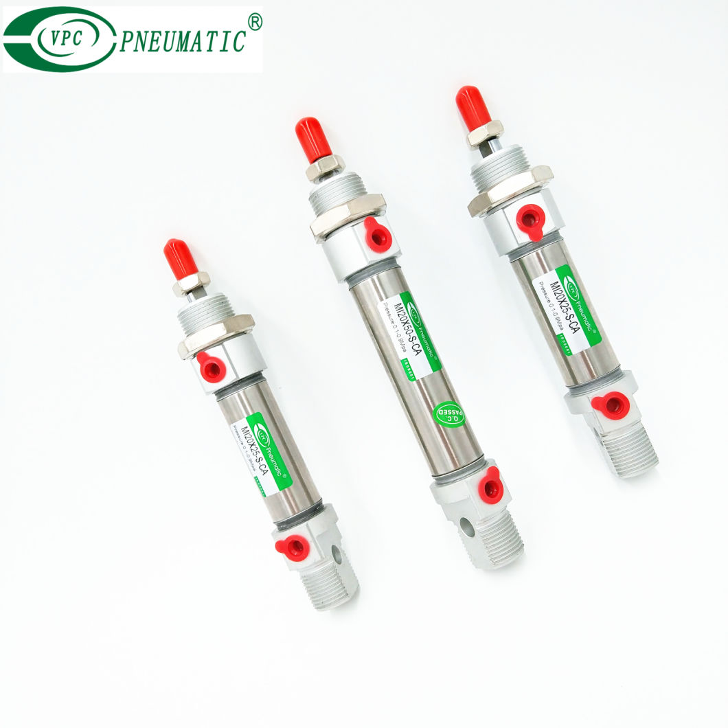 ISO6432 Mini Pneumatic Cylinder Dsnu Stainless Steel Cylinder