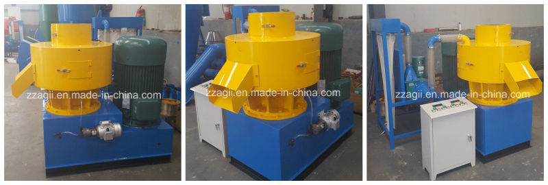 2018 Ring Die Biomass Granulator Dry Grass Pelletizer Machine