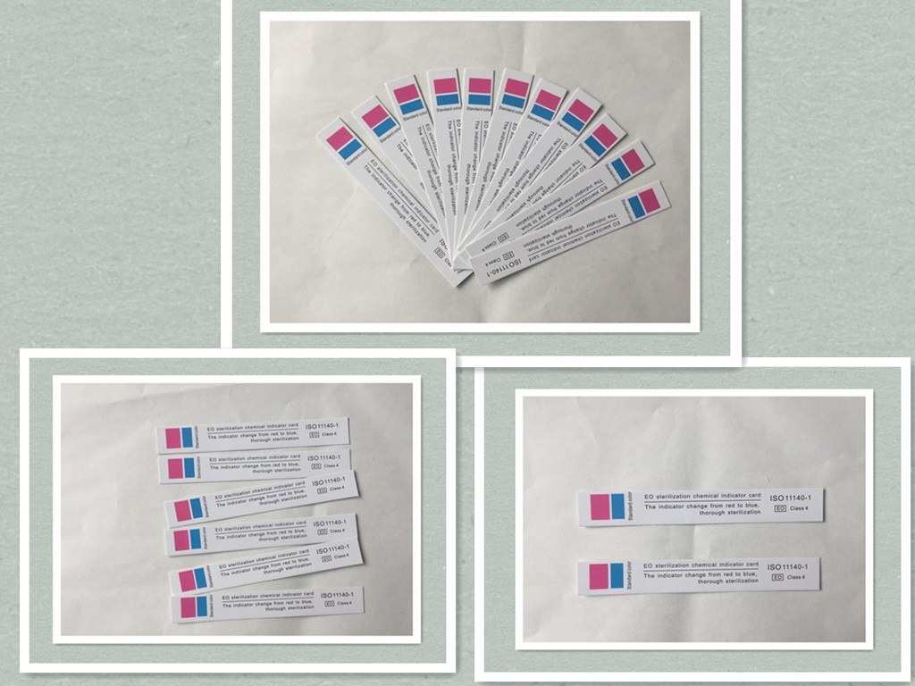 Dental Supplies for Eo Gas Indicator Strips and Cards