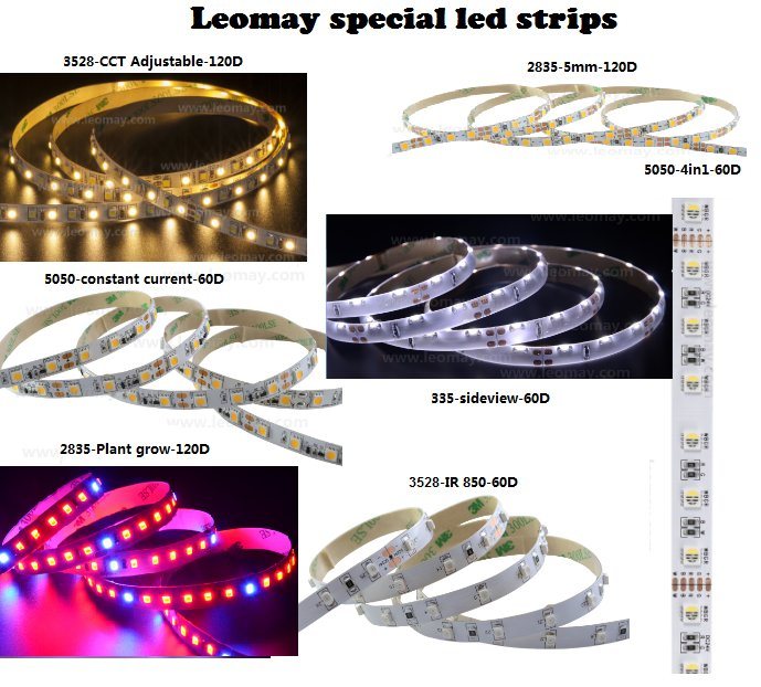 14.4W SMD5050 Water-Resistant 60LEDs/m LED tape/ Flexible RGB LED Strip Light