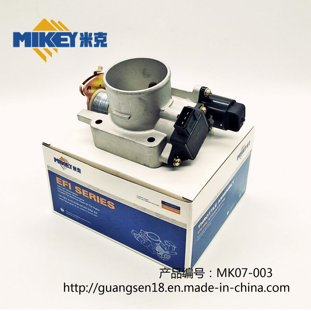 Throttle Valve Assembly. Sap 4G19, Changjiang Pickup, Royal Tektronix System, V19, 4G13, Mianyang Xin Chen 491, etc. Product Number: Mk07-003.