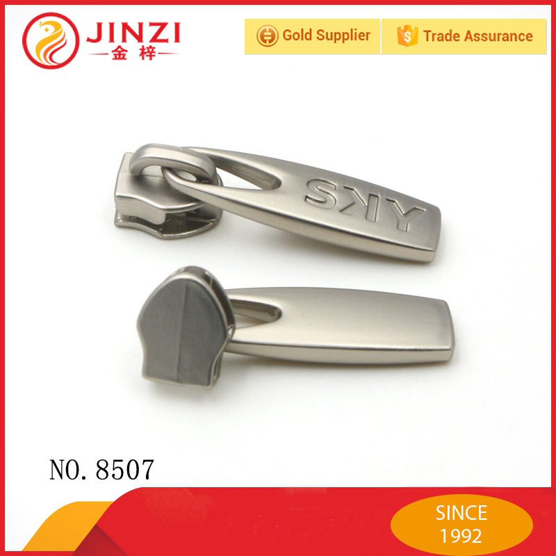 Quality Surface Plating Classical Zipper Slider Puller for Jacket and Jeans