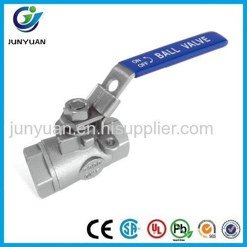 2017 M/F Stainless Steel Forged Ball Valve/ Stainless Steel Water Ball Valve with ISO