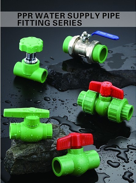 PPR Pipe Fittings with Brass Thread (for hot and cold water supply)