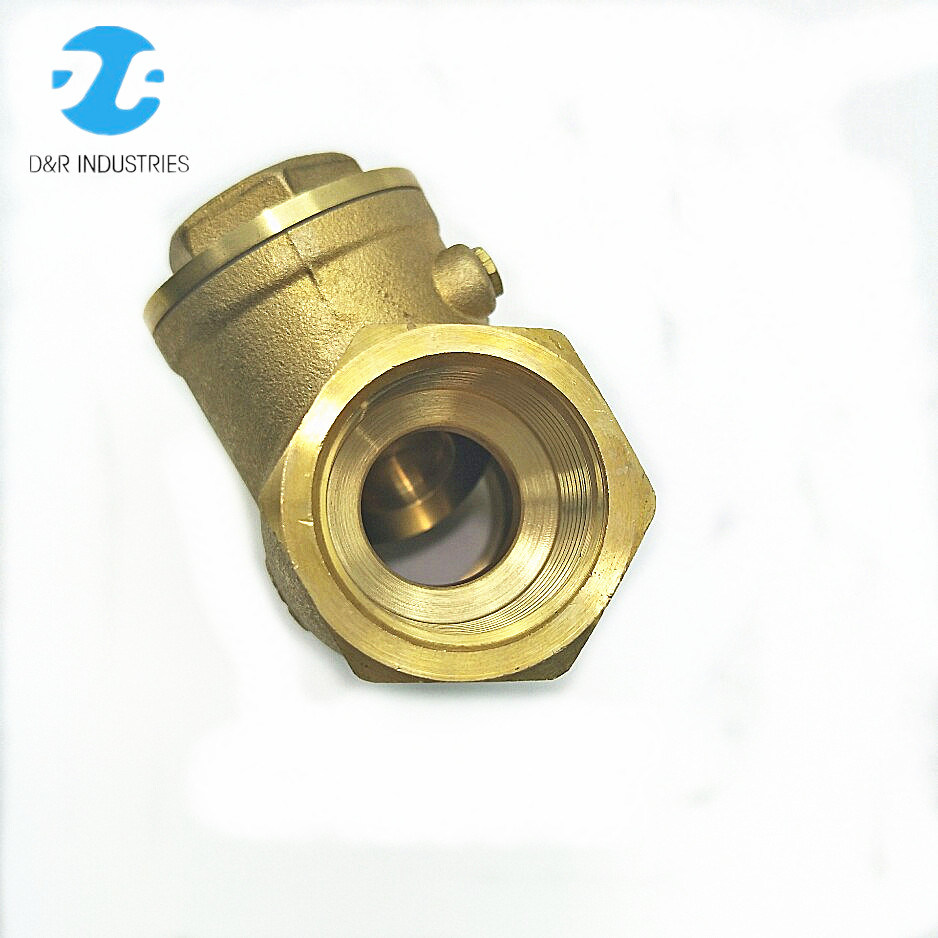 Factory Direct 1/2-2'' Brass Horizontal Non Return Check Valve