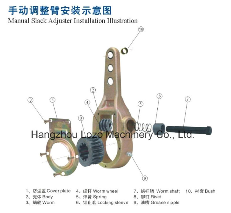 Manual Slack Adjuster for European Market (1050J)