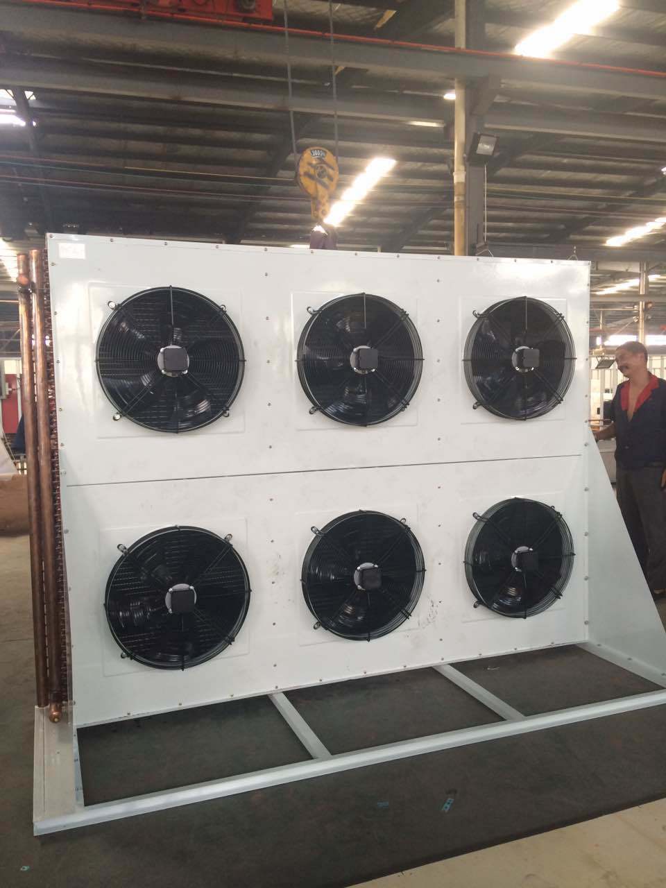 Flooring Standing Six Fans Air-Cooled Condenser /Refrigeration Equipment Parts