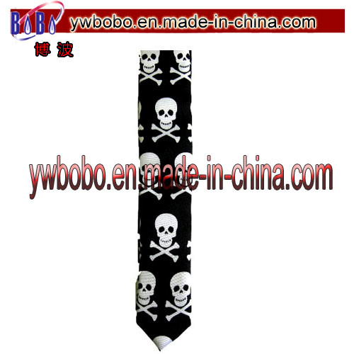Polyester Tie Self Tied Bow Tie with Colorful Trim Nylon Cable Tie (B8070)