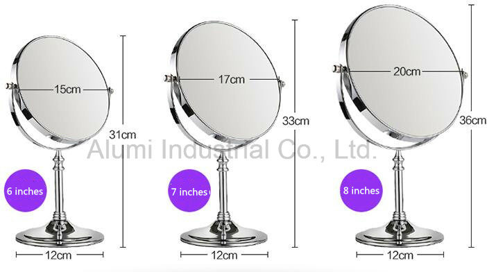 Double Sided Cosmetic Table Mirrors