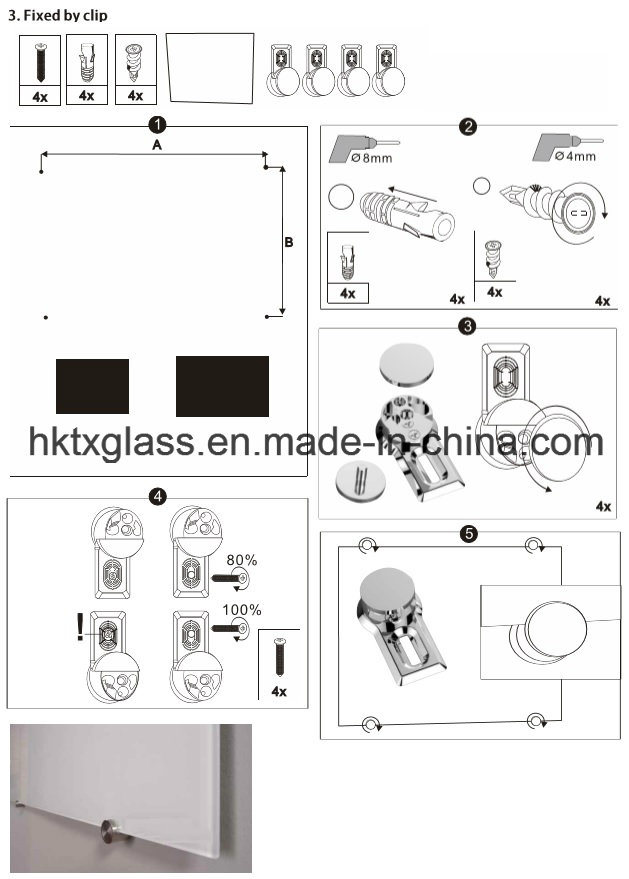 High Quality Kids Writing Glass Whiteboards with En12150 Asnzs2208 BS62061981