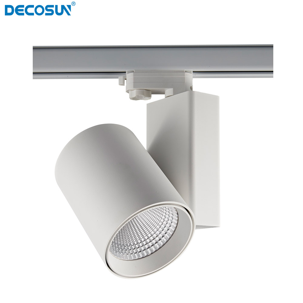 éclairage sur rail à intensité variable dimmable track light