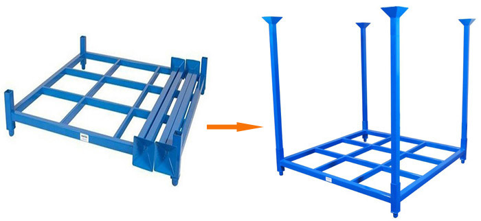 High Quality Steel Stackable Pallet Rack in Warehouse Storage System