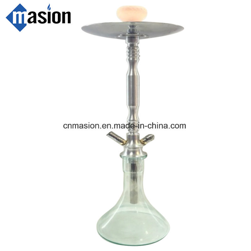 Glass Hookah Aluminum Amy Hookah with LED Light (AH-M001)