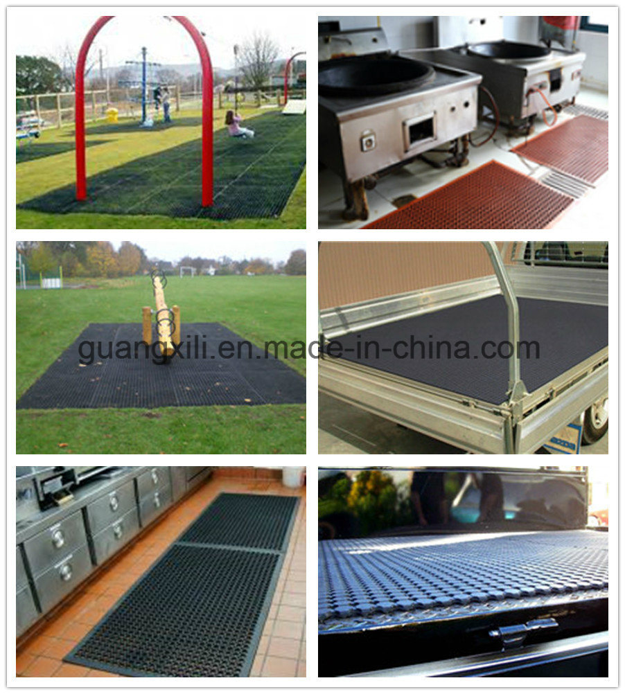 Anti-Slip Checker Pattern/Runner Rubber Mat Roll Flooring