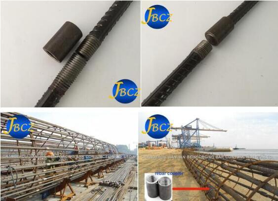 60 Degree Reinforcement Steel Coupler for Grade 60 Rebar