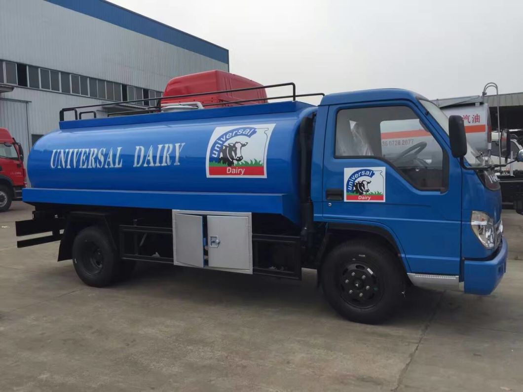 China Ice Cream Transport Tank Milk Tanker Truck for Sale