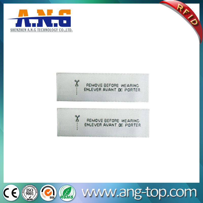 Woven Passive RFID Clothing Label for Clothing Management