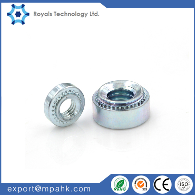 M6 Steel Zinc Plating Square Weld Nut