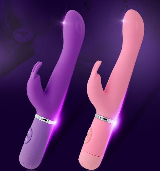 10 Frequency Rabbit Stick G Point Vibrator Penis Dildo for Female Clitoris Masturbation Flirting Sex Toy