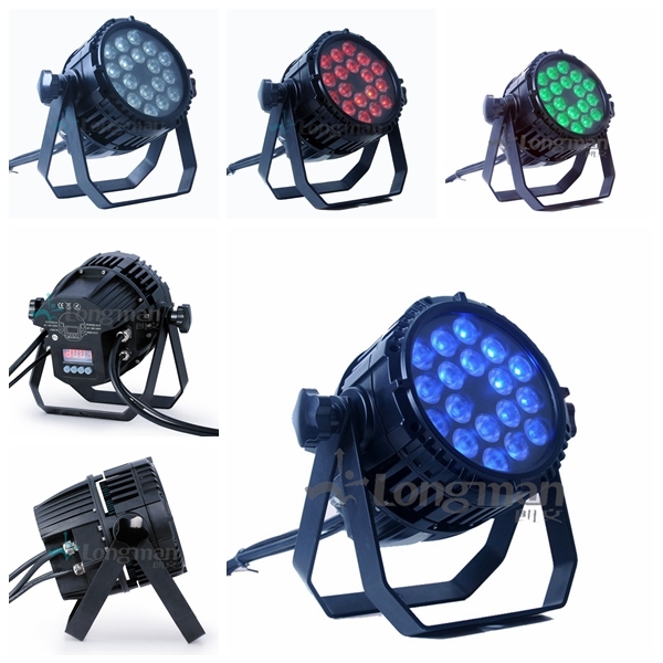 Outdoor Epistar LED Stage Lighting / 18X10W LED PAR Light