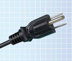 Power Cord Plug for USA & Canada (YS-05) (10A/13A/15A 125V)