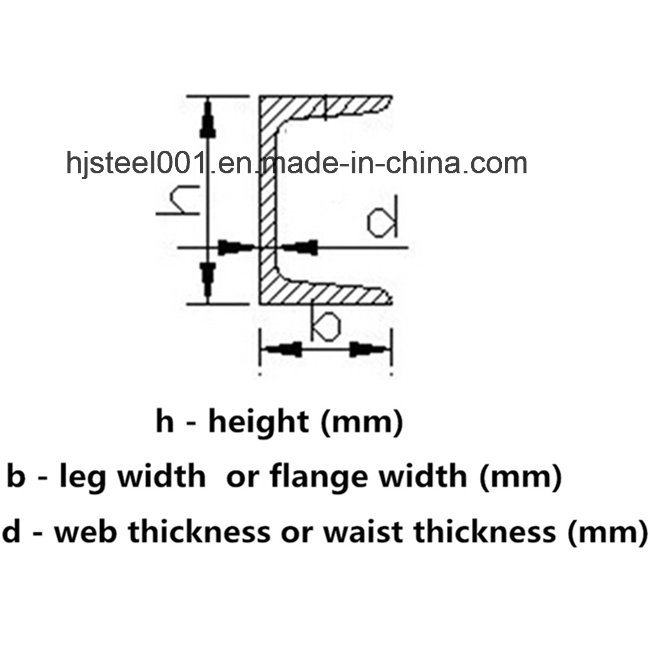 Building Material U Channel Steel From Steel Profile Manufactutrer