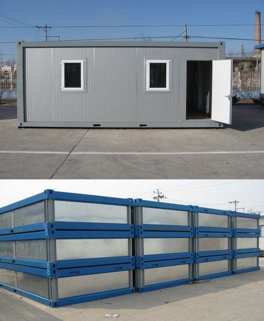Safe and High-Durability 20/40FT Container House for Office/Camp/School