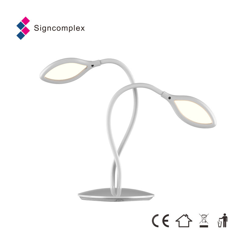 Modern Rechargeable LED Table Lamp, Reading Study Light with Ce UL SAA