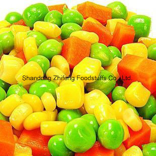 2016 IQF Frozen Mixed Vegetables in 4mix/3mix/2mix