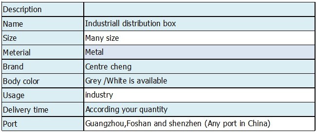 2018 Electrical Distrubution Panel Box 3 Phase Electrical Metal Box Metal Juction Box