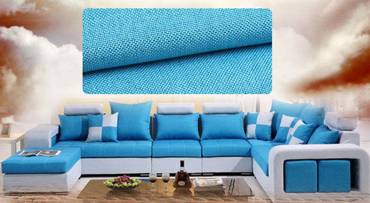 Hot Sale Upholstery Shrink Resistant Plain Sofa Fabric Home Textile